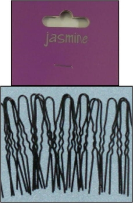 Picture of £1.00 JASMINE BLACK HAIRPINS 36 LONG(6)