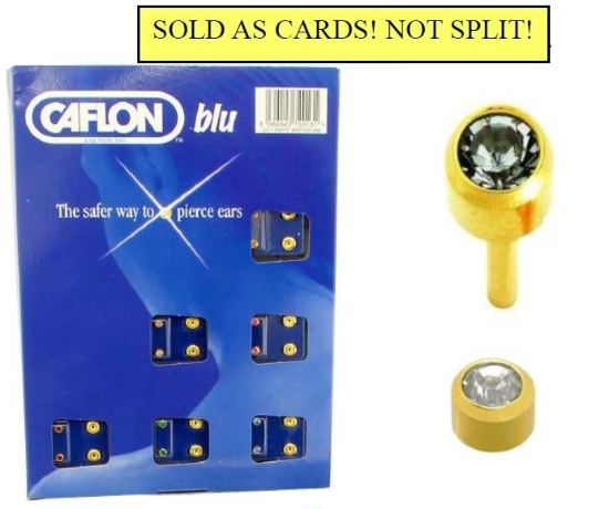 Picture of £1.00 CAFLON BLU MINI CRYSTAL STUDS (12)