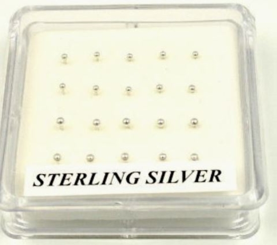 Picture of £0.59 NOSE STUDS BALLS SHAPE 2 SIZES (20