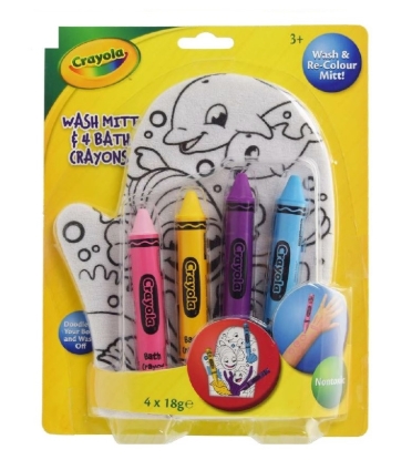 Picture of £5.99 CRAYOLA MITT & CRAYONS (6) K34006