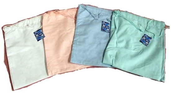 Picture of £1.49 PASTEL DRAWSTRING BAGS (12)