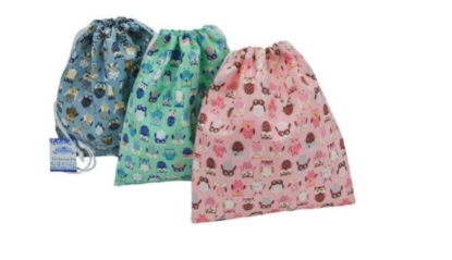 Picture of £1.49 OWL DRAWSTRING BAGS (12)
