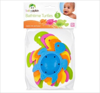 Picture of £1.79 BABY PIPKIN BATH TURTLES 5PK (24)