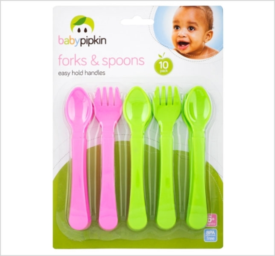 Picture of £1.79 BABY PIPKIN 10 FORKS & SPOONS (24)