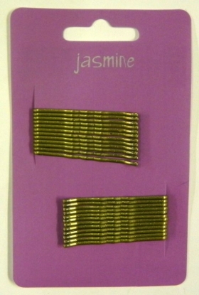 Picture of £1.00 JASMINE HAIR GRIPS BLONDE (6)