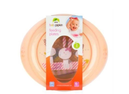 Picture of £1.79 BABY PIP.2 FEED PLATES (24) 66091