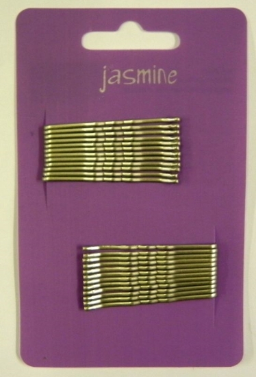 Picture of £1.00 JASMINE HAIR GRIPS 24 GREY (6)