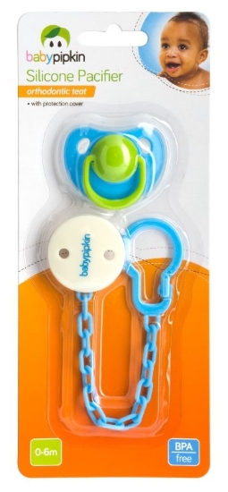 Picture of £1.79 BABY PIP SOOTHER & CLIP (12) 66049