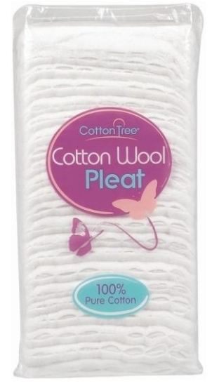 Picture of £1.00 COTTON WOOL 125g PLEATS (24)