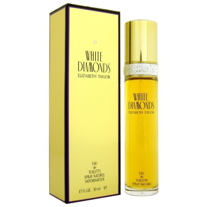 Picture of £36.00/25.00 WHITE DIAMONDS EDT 50ML