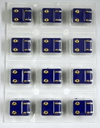 Picture of £1.00 STERILE STUD EARRINGS GOLD (12)