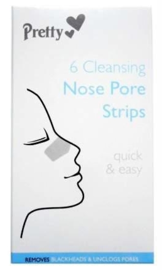 Picture of £1.00 PRETTY FACIAL WAX STRIPS(12) 58300