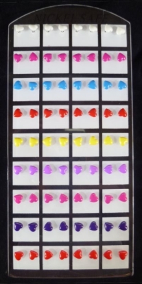 Picture of £1.00 per pair EARRINGS ON STAND (632)