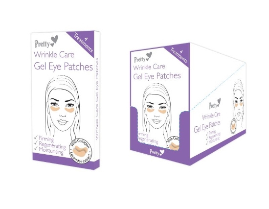 Picture of £1.00 PRETTY GEL EYE PATCHES WRINKLE (12