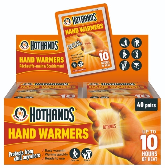 Picture of £1.00 'HOT HANDS' 2 HAND WARMERS (40)