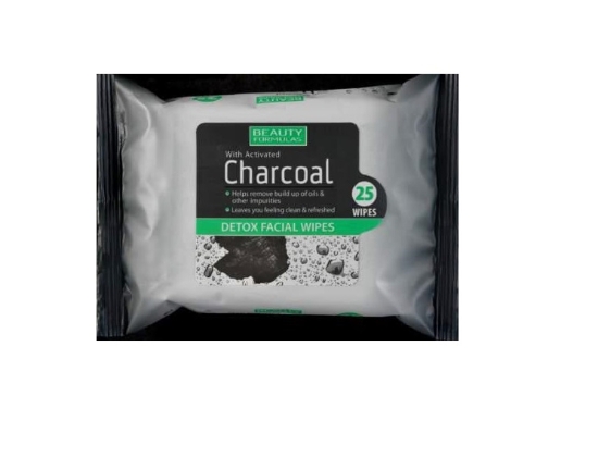 Picture of £1.00 CHARCOAL FACIAL WIPES (12) 88579