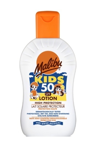 Picture of £5.99 MALIBU FAC.50 LOTION KIDS 200ML (6