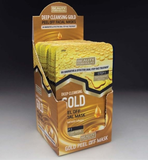 Picture of £1.00 GOLD PEEL OFF FACE MASKS(24) 88598