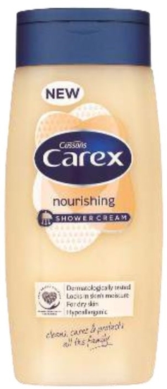 Picture of £1.00 CAREX S/GEL 250ml NOURISH (6)
