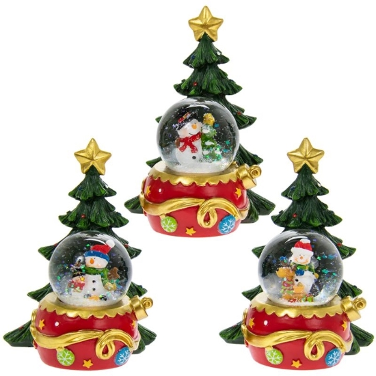 Picture of £3.99 SNOWMAN LED WATERBALL (6) 51284