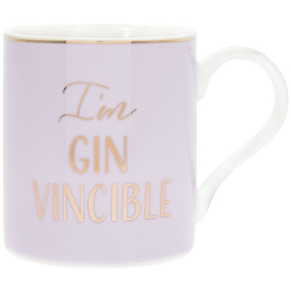 Picture of £3.99 GIN-VINCIBLE BOXED MUG (6) 33930
