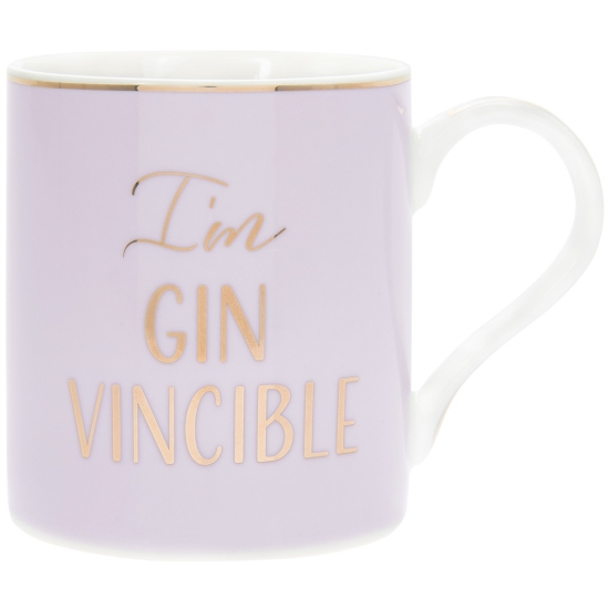 Picture of £3.99 GIN-VINCIBLE BOXED MUG (6) 33930