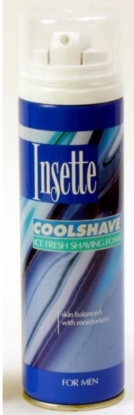 Picture of £1.00 INSETTE MENS SHAVE FOAM 250ML (12)