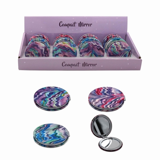 Picture of £1.99 GLITTER COMPACT MIRRORS (12) 43792