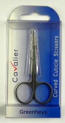 Picture of £2.49 CAVALIER NAIL SCISSORS CURVED (6)