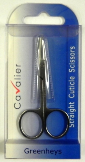 Picture of £2.49 CAVALIER CUTICLE SCISSOR STRAIG (6
