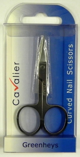 Picture of £2.49 CAVALIER CUTICLE SCISSORS CURVE (6