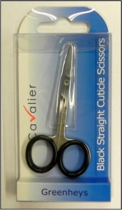 Picture of £2.99 CAVALIER BLACK ST.CUTI SCISSORS (6