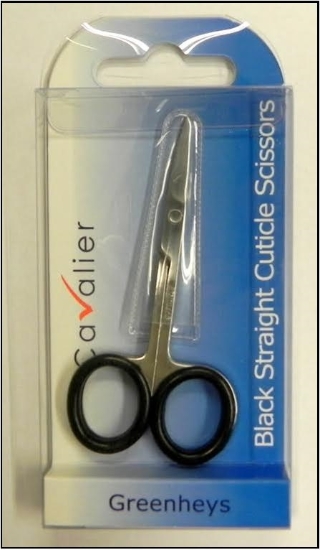 Picture of £2.99 CAVALIER BLACK ST.CUTI SCISSORS (6