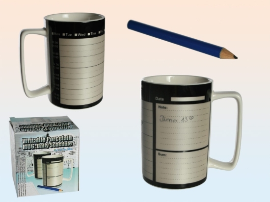 Picture of £2.99 WRITABLE PORCELAIN MUGS(6) 78/8215