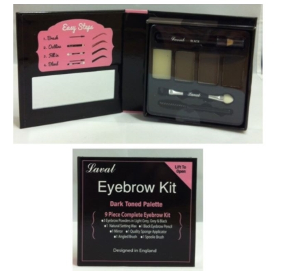 Picture of £3.99 LAVAL EYEBROW KIT DARK TONE (1)