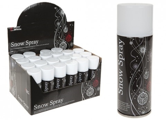 Picture of £1.00 SNOW SPRAY CANS 250ml (24) 529009
