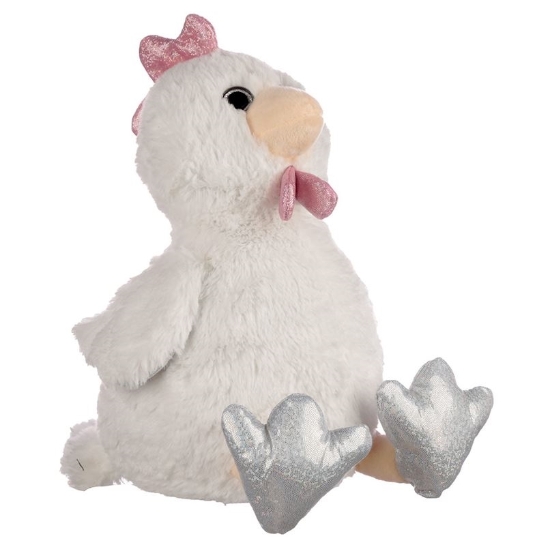 Picture of £9.99 DOOR STOP GLITTER CHICKEN(8) DST93