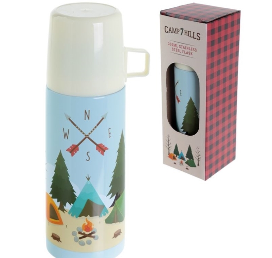 Picture of £7.99 FLASKS 350ml CAMPING (6) FLK31