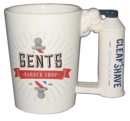 Picture of £3.99 MUG SHAVING FOAM HANDLE(6) SMUG153