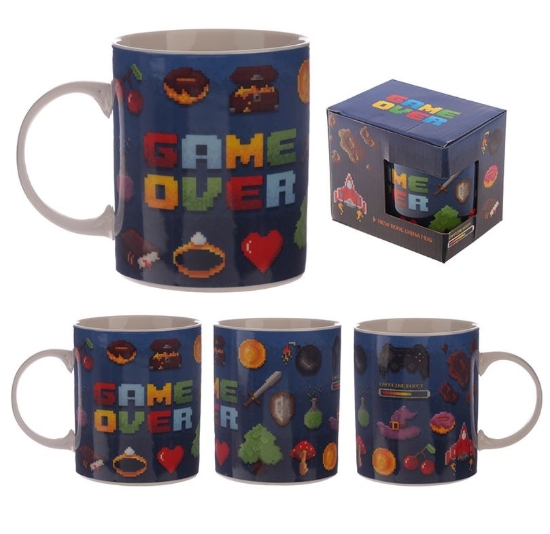 Picture of £2.99 GAME OVER BOXED MUG (36) MUG283