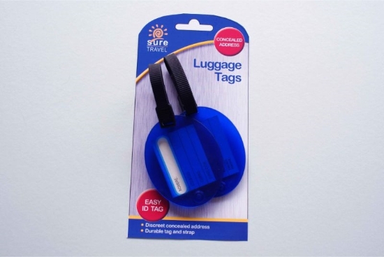 Picture of £1.49 LUGGAGE TAGS (6) TR19885