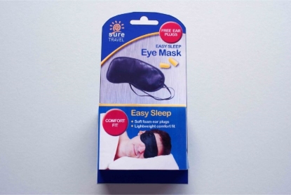 Picture of £1.49 EYE MASK WITH EARPLUGS (6) TR19922