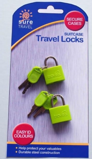 Picture of £2.49 TRAVEL CASE 2 PACK LOCKS (6)