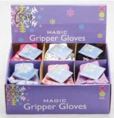 Picture of £1.00 GLOVES GIRLS MAGIC GRIPPERS (36)