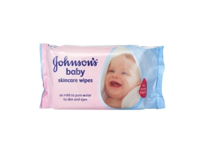 Picture of £1.00 JOHNSONS BABY WIPES 56's (12)