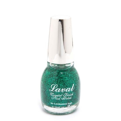 Picture of £1.00 LAVAL NAILPOLISH GREEN GLITT (24