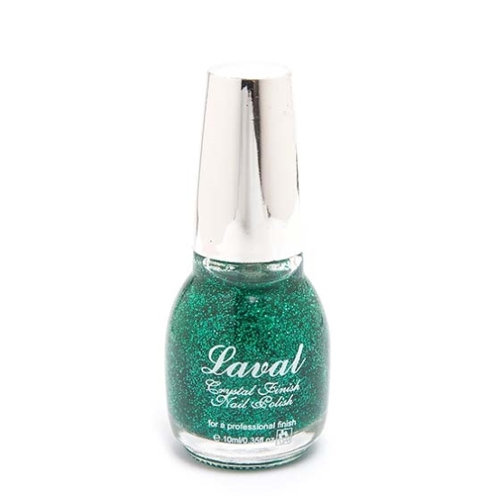 Picture of £1.00 LAVAL NAILPOLISH GREEN GLITT (24