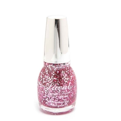 Picture of £1.00 LAVAL NAILPOLISH PINK GLITT (24)