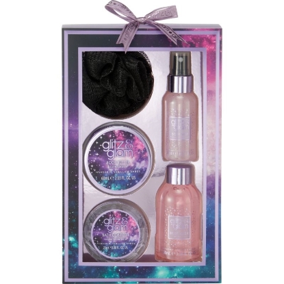 Picture of £5.99 GLITZ & GLAM BATH SET (6) 28610