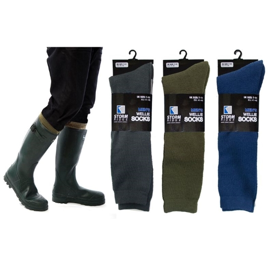 Picture of £1.99 MEN'S WELLY SOCKS (12) SK093